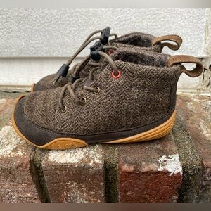 Wildling wool shoes toddler minimalist barefoot style good condition